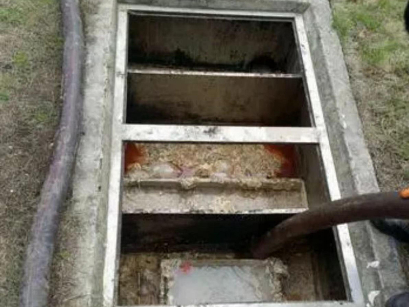 南涧隔油池清理