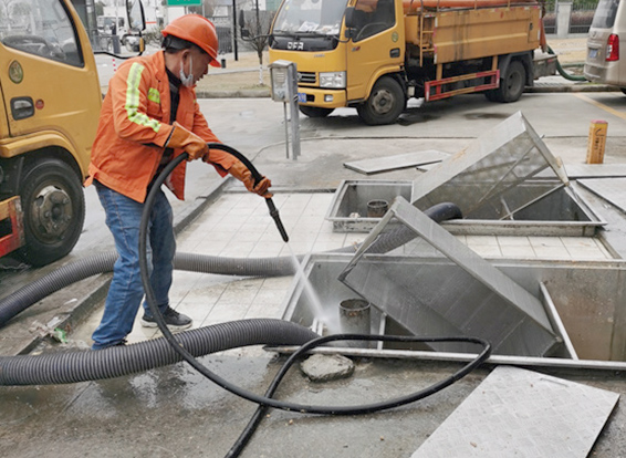 南涧隔油池清理